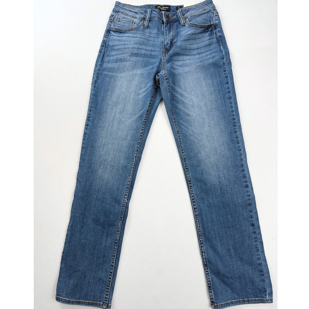 flag & anthem Mid Rise Straight Leg Denim‎ Jeans Comfort Stretch Size 6/32
